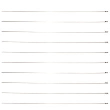 10Pcs 17.7" Stainless Steel Locking Cable Ties For Exhaust Pipe Header Wrap Tape Silver