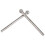10 Pcs 5mm  Nose 3mm Shank Diamond Mounted Point Grinding Bits 7