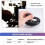 3.9" Diameter Hand Wheel w Revolving Handle for Milling Machine 3