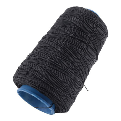 400m 80lbs Nylon Twisted Bowstring Thread Fishing String Sewing Cord Kite , Black