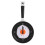 Frying Pan Clock with Fried Egg - Novelty Hanging Kitchen Cafe Wall Clock Kitchen - Green 1