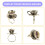 Metal Retro Coffee Tea Cup Finger Ring Justerbar Mode 7