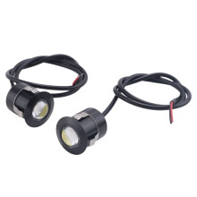 2pcs LED Eye Backup Light Fog Driving Lamp Car Motorcycle White Light 9W black