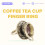 1x Retro Metall Ring Fingerring Ringe schwarz Kaffeetasse einstellbar 2