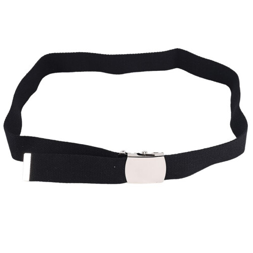 Stoffen Riem Tailleband Riem Zwart Heren 38 mm 2