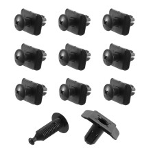 Liner Fastener Niet Push Clips Retainer für 323 626 929 CX-9 Miata Millenia MX-3 MX-6 Schwarz, 10 Stk