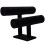2-Tier Armreif Display Halter T-Bar Stand Schwarz 6