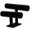 2-Tier Armreif Display Halter T-Bar Stand Schwarz 3