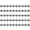 50 Stuks Deurpaneelclips met Afdichtring voor  E34 E36 E38 E39 E46 X5 M3 M5 Z3 1
