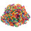 600 Pcs Mixed Plastic  Beads 9mm x 6mm(3/8" x 2/8") 2