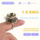 1x Retro Metall Ring Fingerring Ringe schwarz Kaffeetasse einstellbar 6