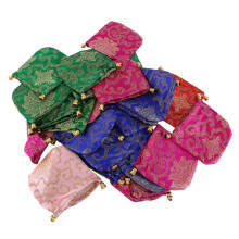 24 Stück Brocade Schmuck beutel aus Seide, Geldbörse Mit Kordelzug, Geschenk Beutel Wert Set