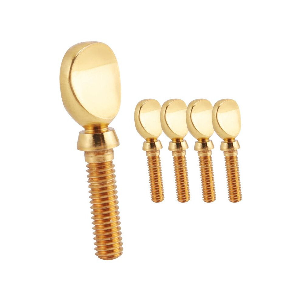 Gold Copper Clarinet Saxophone Sax Neck Tightening Screws Soprano Alto Tenor Woodwind Instrument Parts Pack Of 5 4713239890965