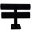 2-Tier Armreif Display Halter T-Bar Stand Schwarz 2
