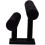 2-Tier Bangle Bracelet Display Holder T-Bar Stand Black 7