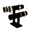 2-Tier Bangle Bracelet Display Holder T-Bar Stand Black 9