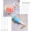 300Pcs Low Smoke Natural Candle Wick with Wax Pre- 3