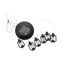 Changement de la LumièRe LED Mobile de Lanternes ActionnéEs Solaires de Vent de Carillon, de Spirale de Spirale de Gzero pour la Terrasse,