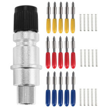16 Piezas 30/45/60 Grados Graphtec Cb15 Cb15U Cuchilla de Corte de Vinilo Graphtec Cb15 Cb15U Soporte de Cuchilla
