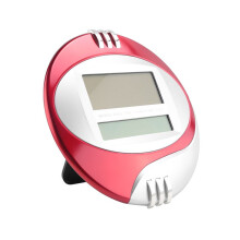 Temperature Display Digital Wall Electronic Clock LCD Moderne Calendar LED Bracket Watch Mute Of Home Office Decoration Red