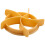 Plastic Pastry Cutter Dough Cookie Press Homemade Bread Rolls Stamp Baking Mold 4