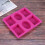Silicone Soap Mold for Soap Making 3D 6 Forms Oval Rectangle Soap Mould Handmade  Flowers Bathroom Kitchen Soap Mold 5