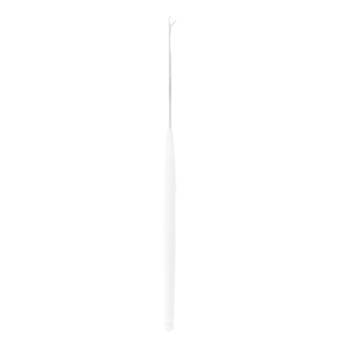 9 Pieces Bent  Hook Crochet Needle Set  Hook Dreadlocks Tool Crochet Needle Hair Locking Tool for Braid Hair Carpet Making 2
