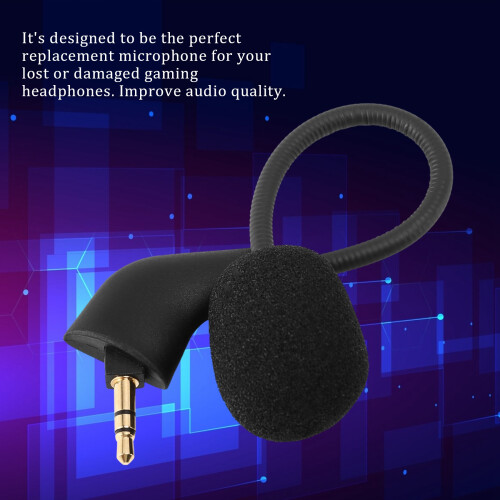 Reemplazo de MicróFono para Juegos para  HyperX Cloud II / Cloud Core Computer Gaming Headset 2