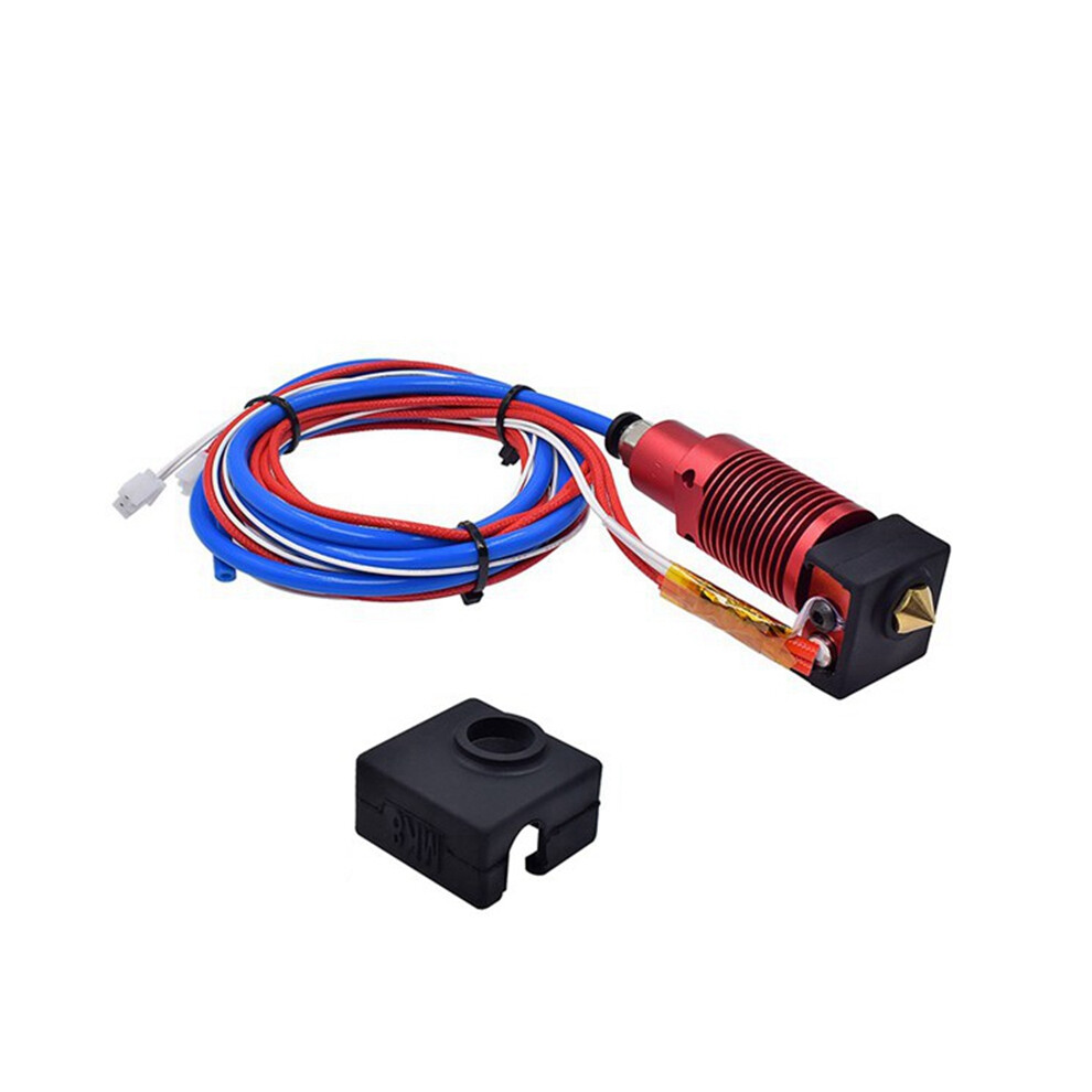 3D Full Metal J- Cr10s Pro Hotend Extrude Hot End Kit For -3 Pro Cr10 10S Bowden Extruder 24V Red 4712806629571