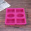 Silicone Soap Mold for Soap Making 3D 6 Forms Oval Rectangle Soap Mould Handmade  Flowers Bathroom Kitchen Soap Mold 4