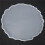 DIY Crystal Epoxy Mold Compote Swing Table Round Lace Coaster Table Decoration Silicone Mold 1