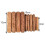 Pottery Tools,Wooden Handle Rollers Clay Modeling Pattern Rollers Kit Pottery Tools Set with Assorted Patterns 10Pcs 10