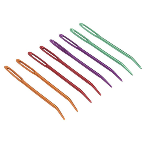 8PCS Yarn Needle,Weaving Needle  Needle Bent Needles for Crochet Large Eye Darning Needles for Knitting Crochet