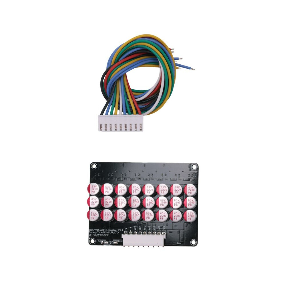 Whole Group Balancer 8S 5A Active Lithium Lipo Lifepo4 Battery Equalizer Transfer Capacitor Bms Board 6031847918818