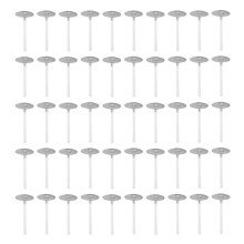 1000Pcs/Lot Candle Wicks 1 Inch Low Smoke Candle Wick with Metal Tabs Tea Light Wicks for Candle Making
