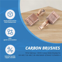 Replacment CB440 Carbon Motor Brushes for  CB-440 / CB-436/195021-6/194427-5/194159-4 BTS130RFE DCPB16,10 Pair