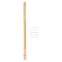 Parrucca Crochet 5Pz Aghi di Ventilazione + 1 Supporto nel Ottone per Pizzo Parrucca Ago Parrucchino Set di Ganci per Annodare Gancio nel Rilievo