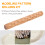 2Pcs Clay Modeling Pattern Rollers, Cobblestone Wood Grain Pattern Clay Rolling Pin Textured Hand Roller Pottery Tools 5