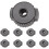 9Pcs ABS Drum Set Quick Release Nuts Cymbal Quick Assembly Drum Mate Replacement Accessories 1
