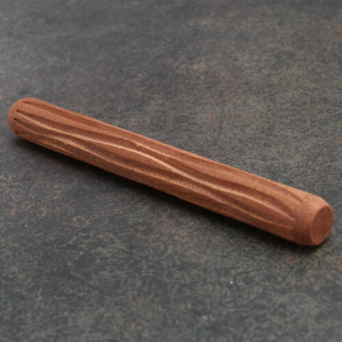2Pcs Clay Modeling Pattern Rollers, Cobblestone Wood Grain Pattern Clay Rolling Pin Textured Hand Roller Pottery Tools