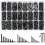 1260PCS Metric Bolt Assortment M2 M4, 21 Sizes Screws Nuts and Hex Socket  Cap Machine Kit Black 1