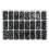 1260PCS Metric Bolt Assortment M2 M4, 21 Sizes Screws Nuts and Hex Socket  Cap Machine Kit Black 3