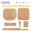 DIY Leather Tool Kit  Handbag Sewing Pattern DIY Handmade  Template Finished Product Size 21x19x6.5CM 2