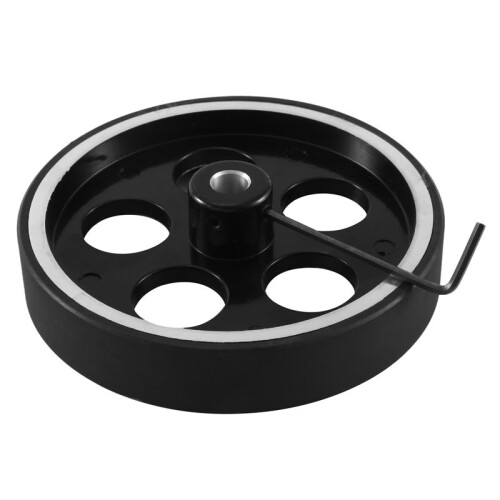 300mmX8mmX18mm Industrial Aluminum Rubber Measuring Encoder Meter Wheel for Industrial Encoder Encoder