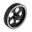300mmX6mmX18mm Industrial Aluminum Rubber Measuring Encoder Meter Wheel for Industrial Encoder Encoder 9