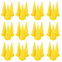 50PCS Yellow Cone Nozzle for Bulk Caulk Tools for Caulking Nozzle Applicator Caulk Cap Replacement