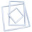 Square Embroidery Hoop Frames White Rectangular Hoop Embroidery Snap Frame DIY Sewing Tools for Quilting Silk-Painting 3
