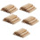 100Pcs 3.5Inch Wood Pencil, Beginner Writing Pencil,Students Sketch Pencil Stationery,Hexangular B 1
