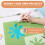 20Pcs Clear Mylar Stencil Sheets 12 inch Blank Mat 8