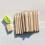 100Pcs 3.5Inch Wood Pencil, Beginner Writing Pencil,Students Sketch Pencil Stationery,Hexangular A 6